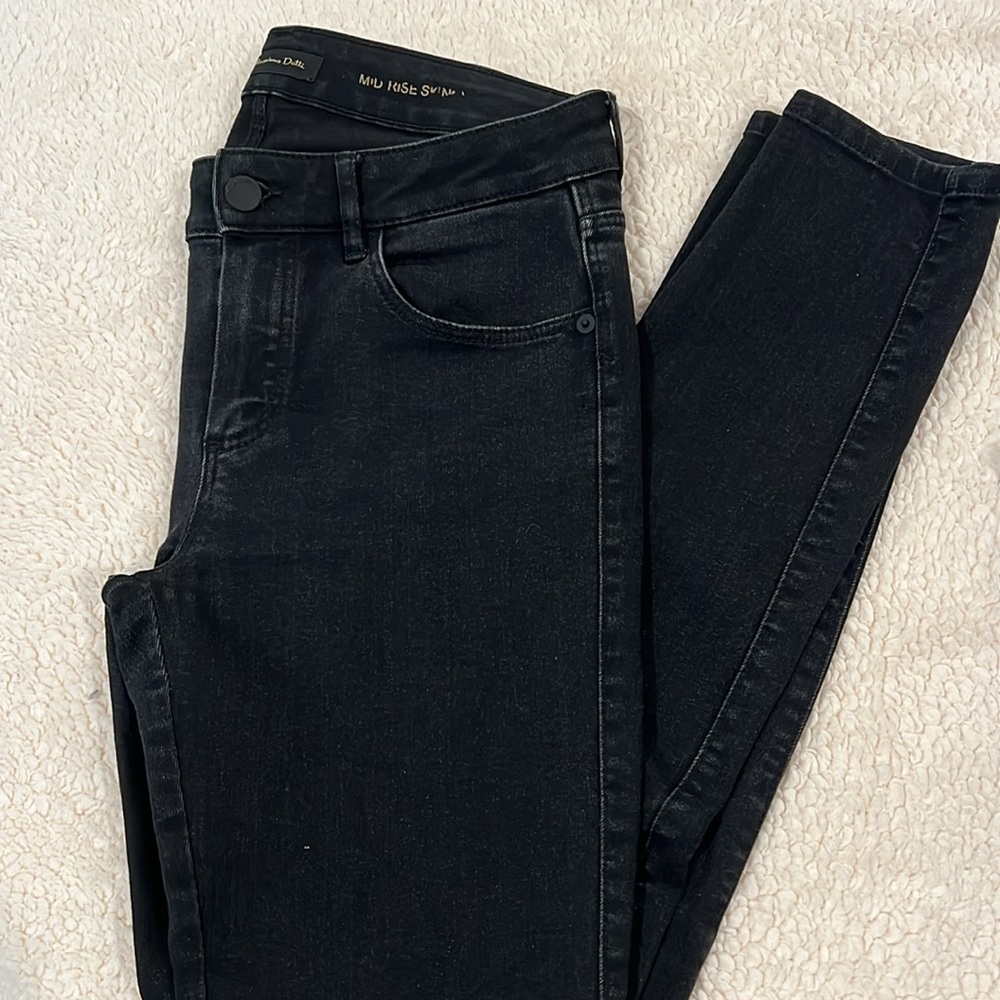 Massimo Dutti Black Skinny Jeans